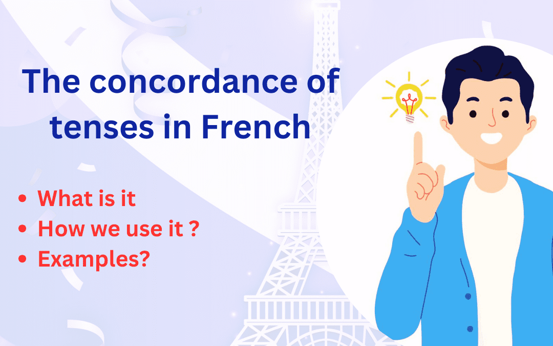 The concordance of tenses in French